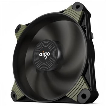 爱国者 aigo 冰魄X1高效版 黑色 电脑机箱风扇